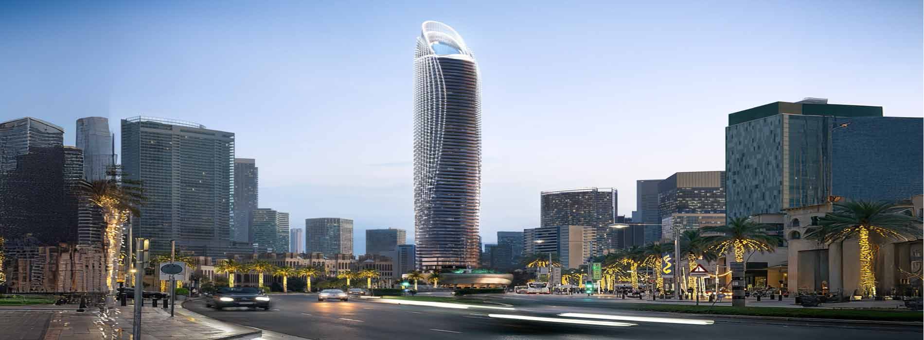 أسعار ومساحات بن غاطي سكاي بليد وسط مدينة دبي