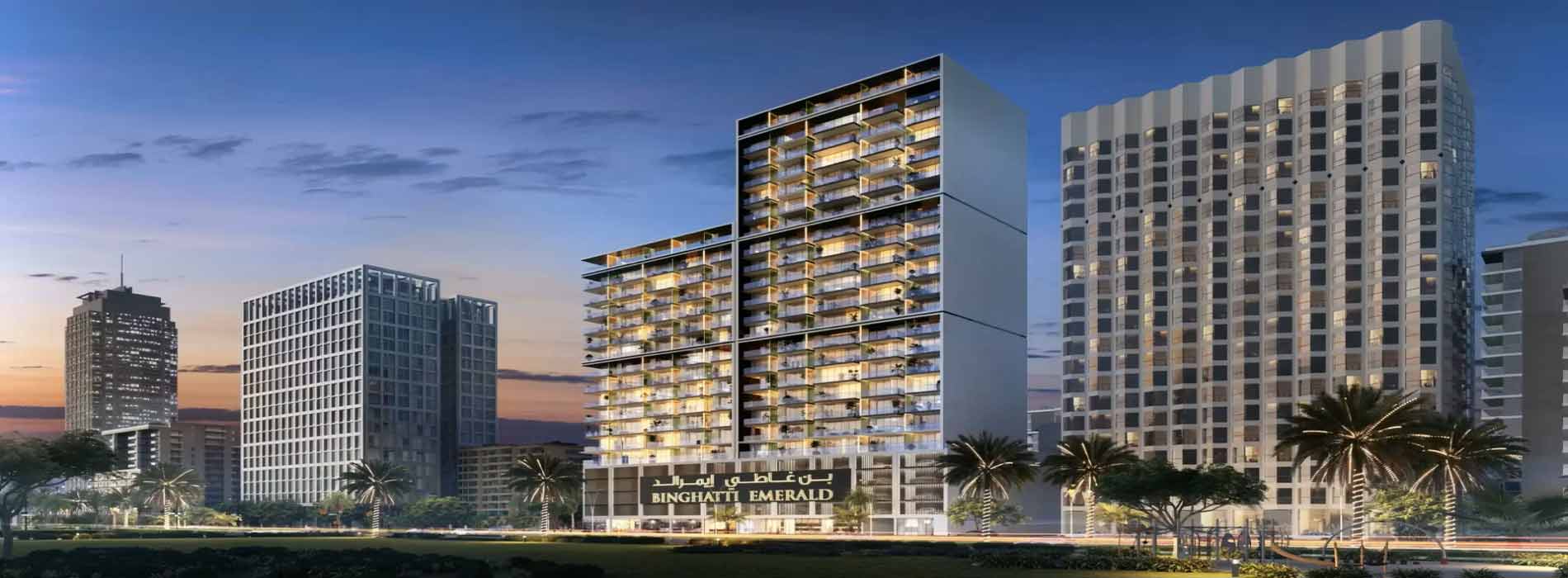 بن غاطي اميرالد قرية جميرا الدائرية