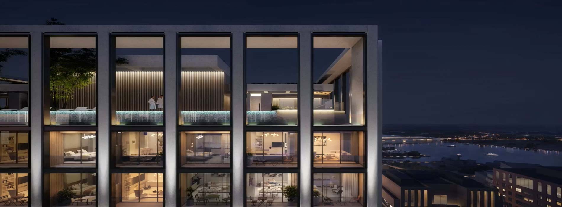 شقق للبيع في مشروع بن غاطي توايلايت