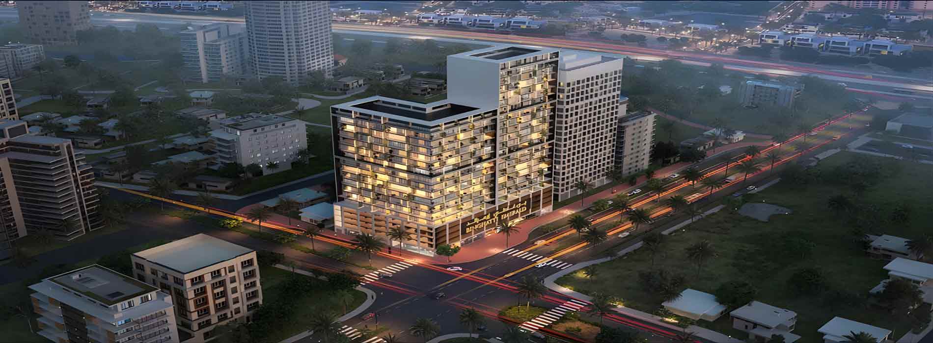 شقق للبيع بمشروع بن غاطي اميرالد جميرا الدائرية