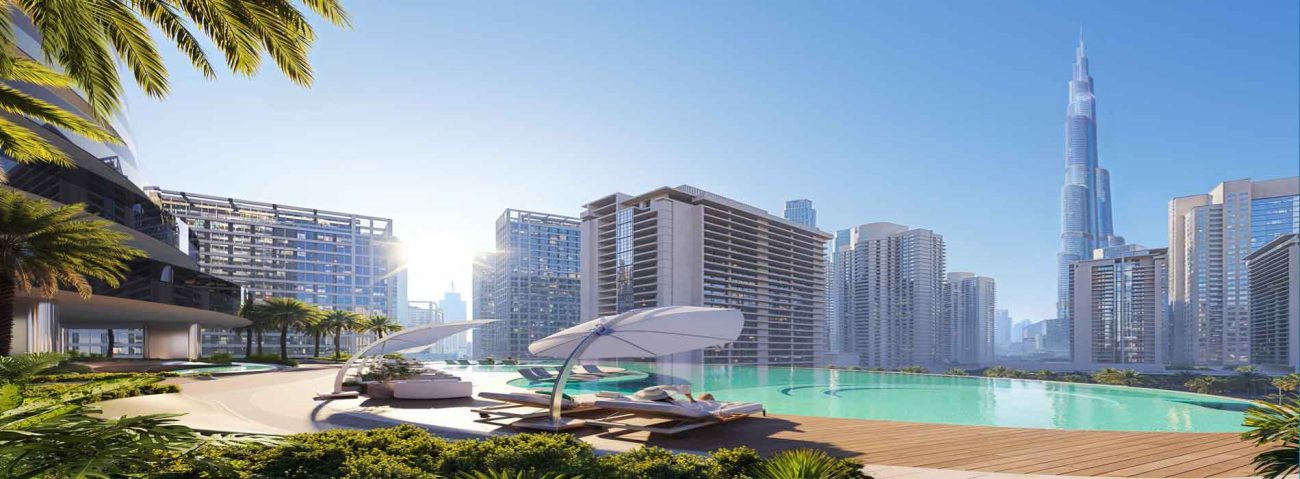 شقق للبيع بمشروع بن غاطي سكاي بليد وسط دبي