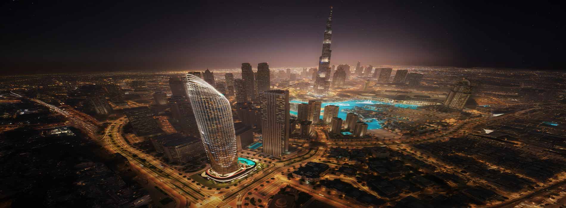 مشروع بن غاطي سكاي بليد وسط مدينة دبي