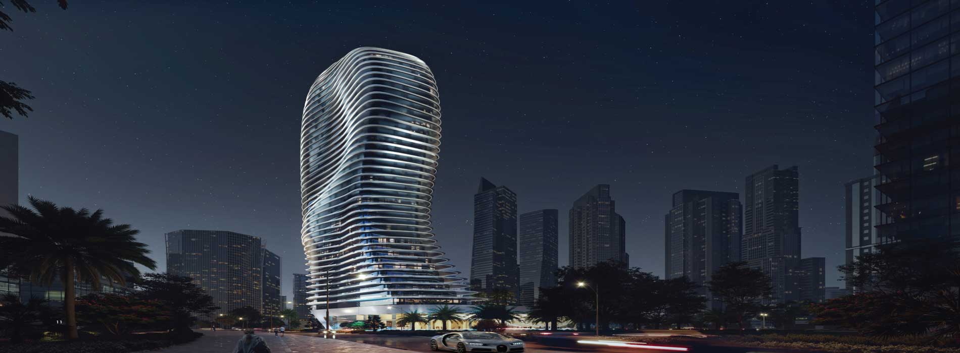 Prices and spaces of Bugatti Residences Business Bay