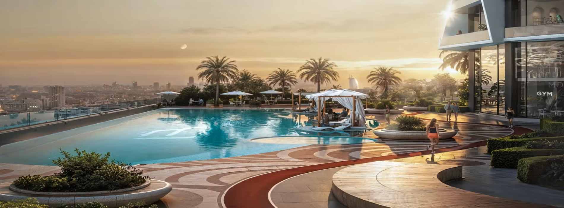 where Binghatti Circle JVC Dubai is located