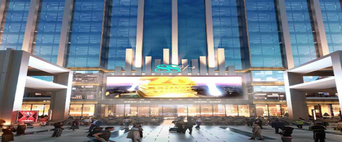 88 هاب العاصمة الادارية الجديدة