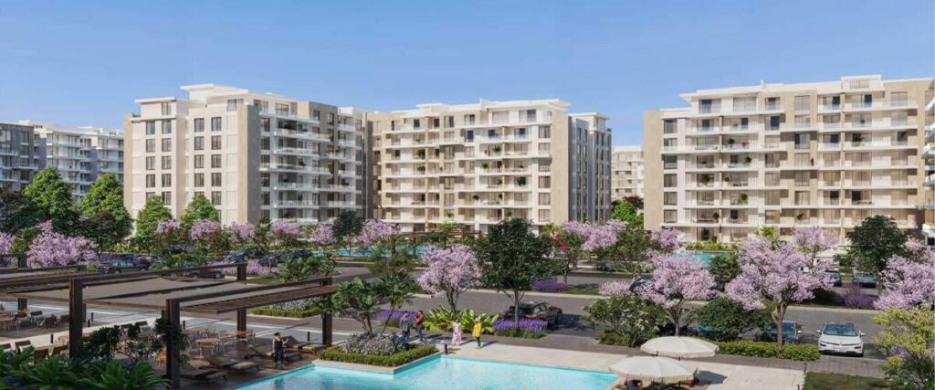 شقق للبيع بكمبوند الباتيو ريفا التجمع