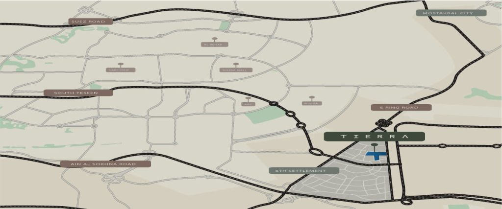 موقع تييرا القاهرة الجديدة