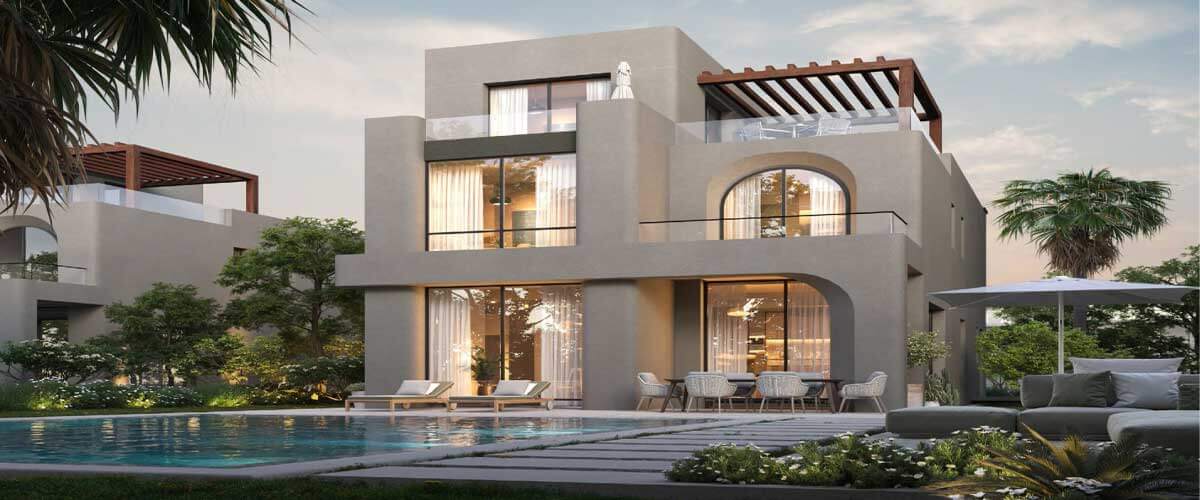 فلل للبيع بكمبوند 97 هيلز التجمع الخامس