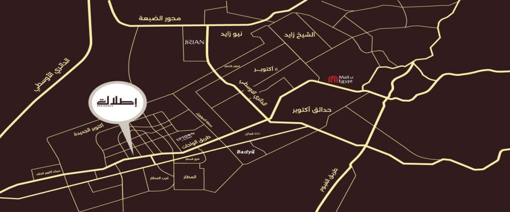 موقع اطلالة ريزيدنس 6 اكتوبر