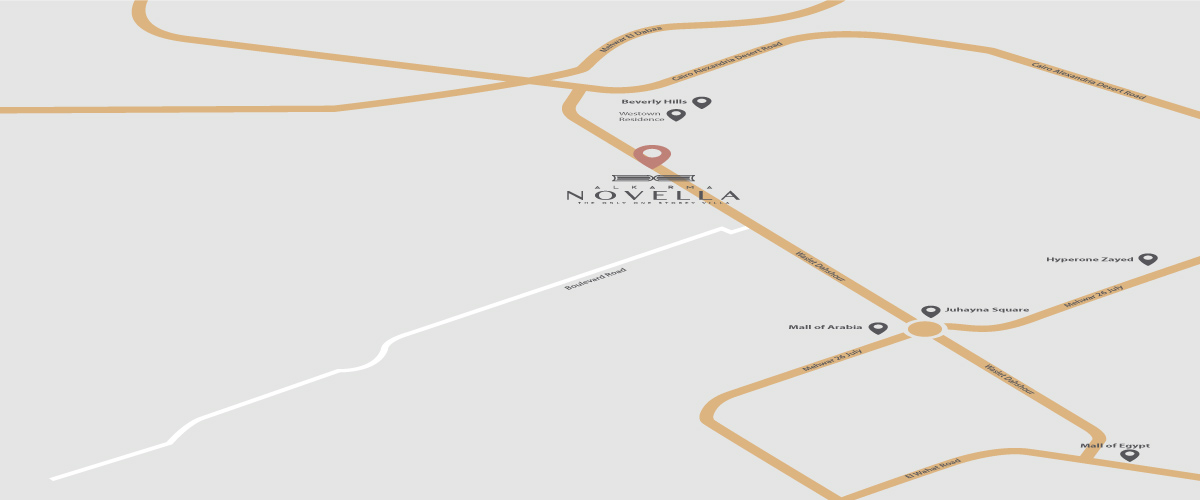 Location of Novella Sheikh Zayed