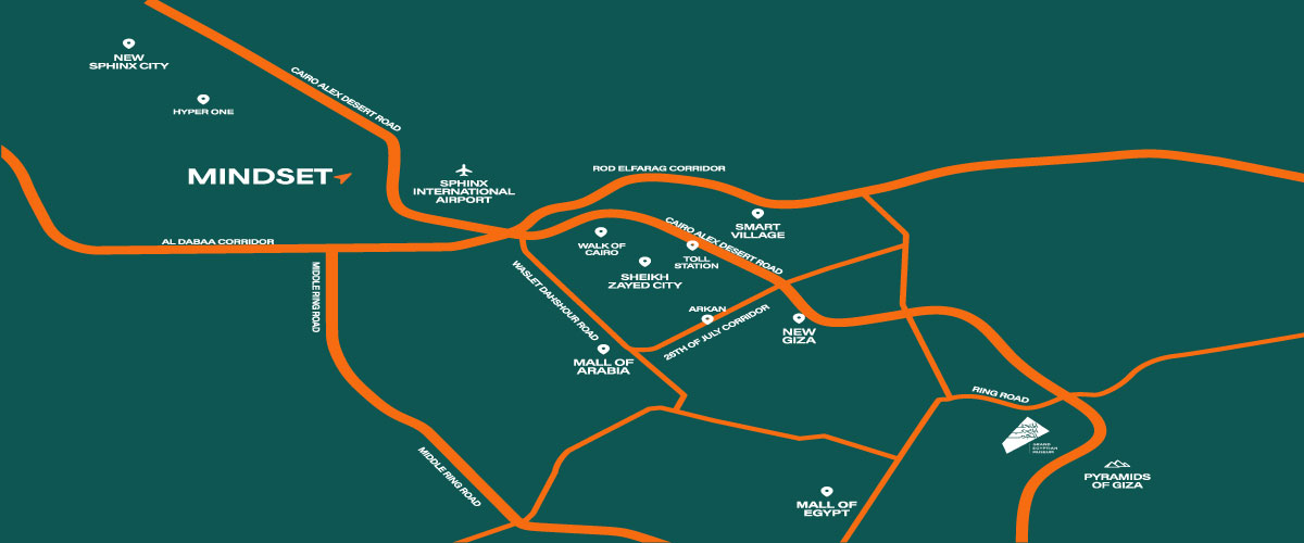 location of Mindset New Zayed