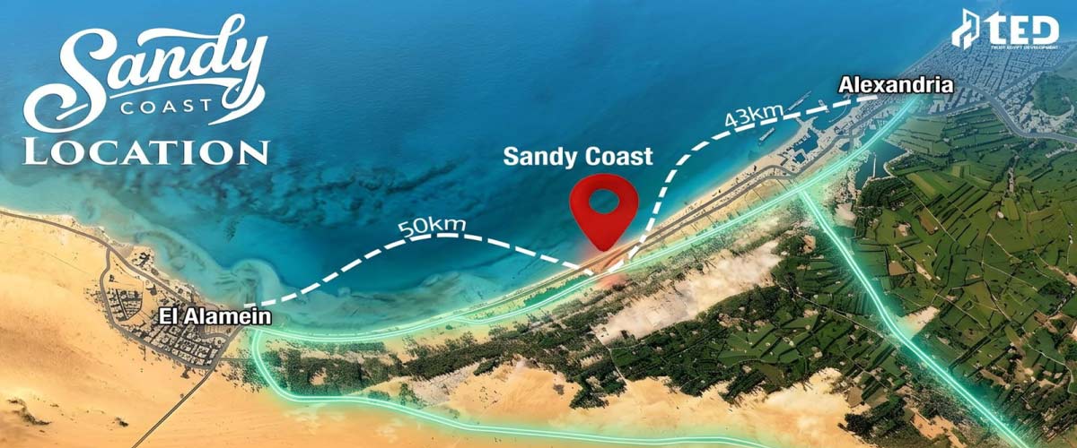 ساندي كوست الساحل الشمالي